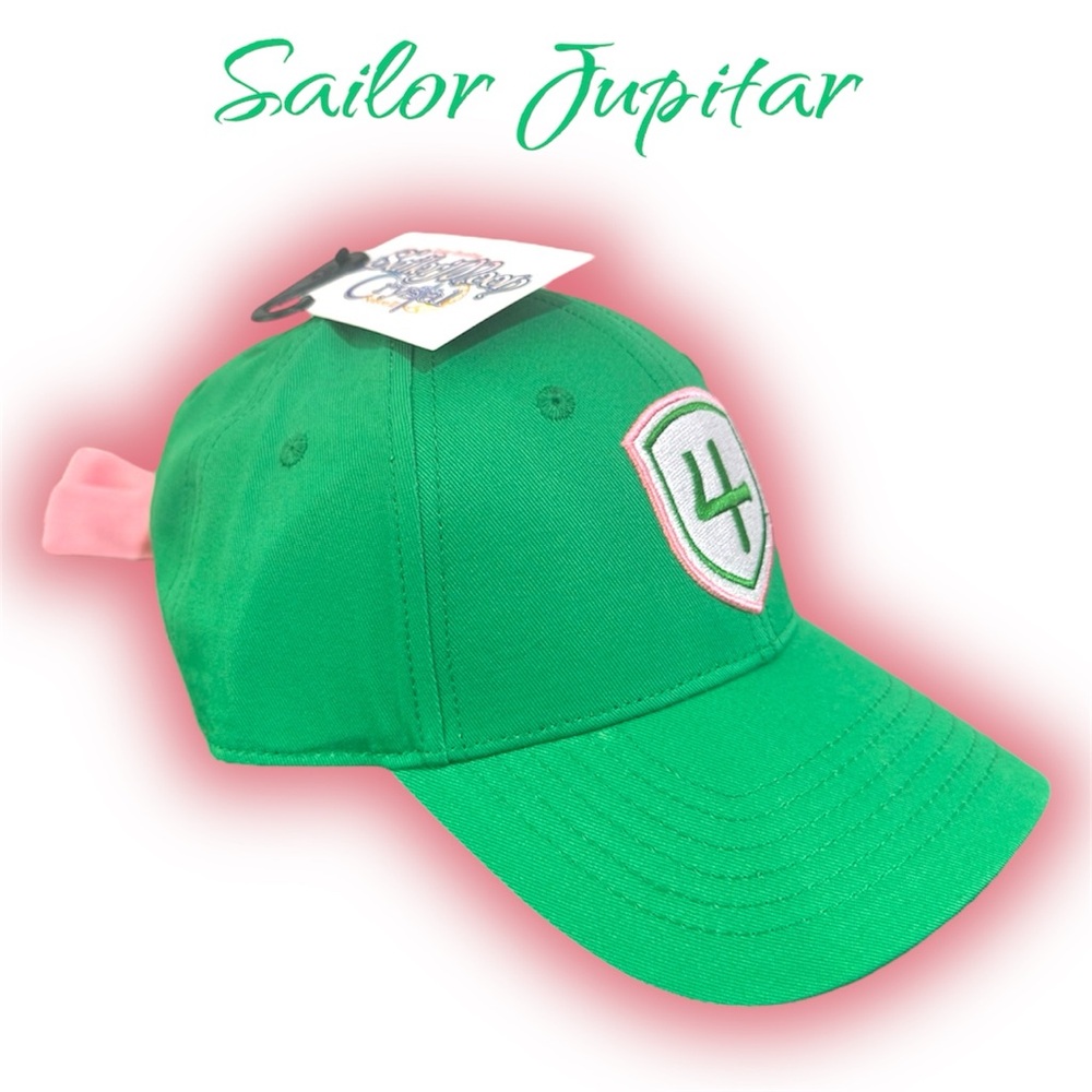 Pretty Guardian Sailor Moon Sailor Jupiter Symbol & Bow Ball Cap